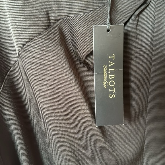 Talbots High Neckline Sleeveless Tie Waist Dress Size 18 - Picture 3 of 6